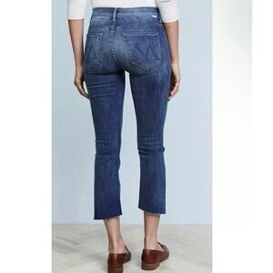 Mother Insider Crop Step Fray size 30 Not Rough Enough Ankle Jeans
